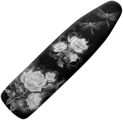 Ironing Board Cover, Dragonfly Flower 15x54 Inch Standard Ironing Board Cover by Oamsistay