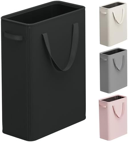 Optish 50L Slim Laundry Hamper, Small Laundry Basket by Optish
