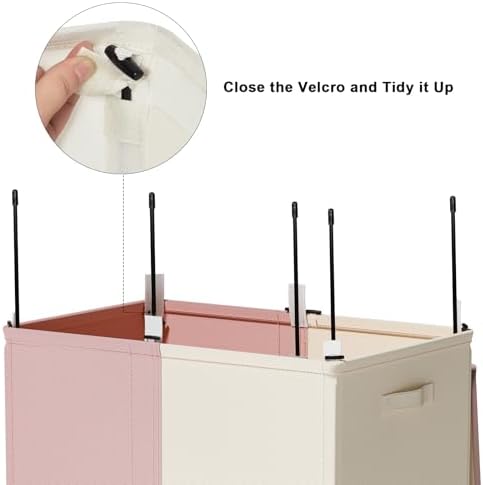 WOWLIVE Double Laundry Hamper - Image 7