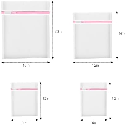 4Pcs Mesh Laundry Bags, Lingerie Bags - Image 2