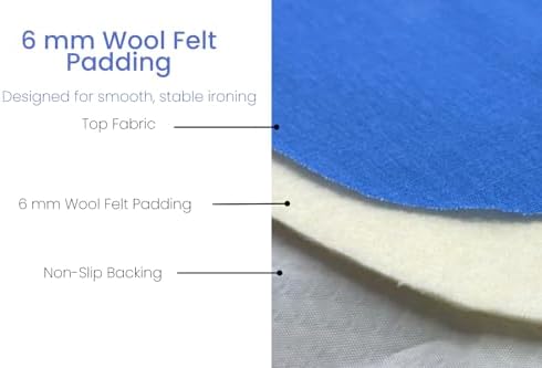 M Maxima Padded Non-Slip Ironing Board Cover that Stays in Place and Stable - Image 4