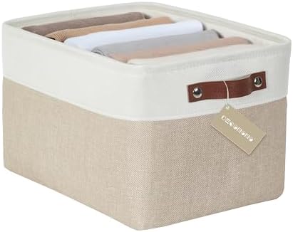 DECOMOMO Storage Bins, Large Fabric Storage Baskets by DECOMOMO