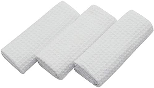 Waffle Weave Kitchen Towels Dish Towels, 3 Pack, 16x24 Inch - Image 3