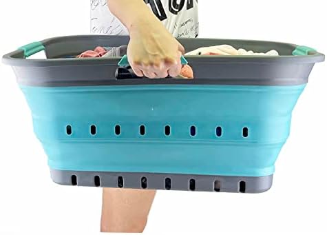 SAMMART 42L Collapsible Plastic Laundry Basket - Image 7