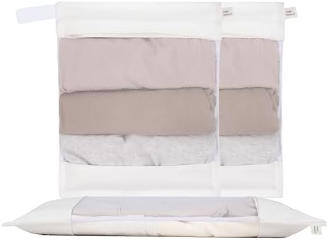 Cotton Mesh Laundry Bags, with Hidden Zipper by Unknown