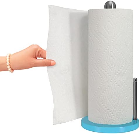 Blue Donuts Paper Towel Holder Countertop - Image 4