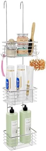3-Tier Small Hanging Bathroom Organizer, caddy hanging, Shampoo Holder by Unknown