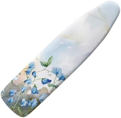 Floral Ironing Board Cover and Pad, Standard Size 15" x 54" Iron Board Cover by Hinthetall