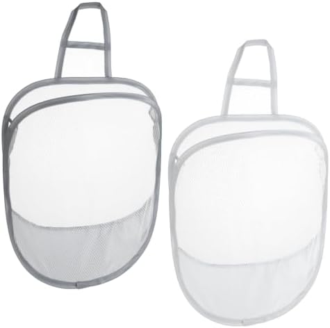 2 Pack Foldable Laundry Hamper, Hanging Laundry Hamper by Unknown