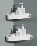 Sotfamily Plastic Shower Caddy Corner, 2 Pack by Sotfamily