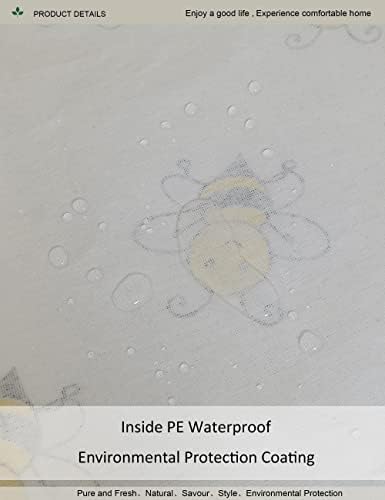 Round collapsible Large Bee Laundry Hamper - Image 4