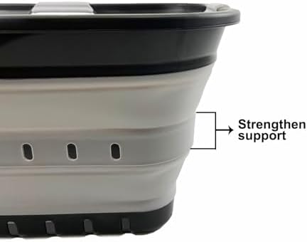 SAMMART 42L Collapsible Plastic Laundry Basket - Image 5