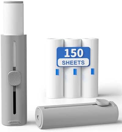 VASSON Retractable Travel Lint Roller, Mini Size by VASSON