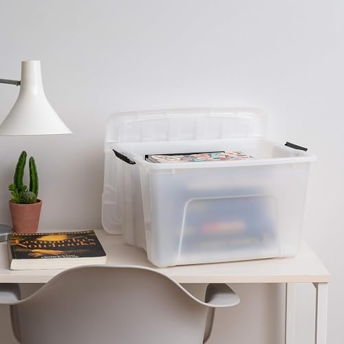 IRIS USA 6-Pack 40 Quart Storage Bins - Image 6