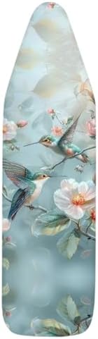 Hummingbird Design Ironing Board Cover and Pad Elastic Edge - Image 7