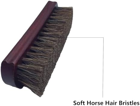 2-Pack Horsehair Shoe Brush - Image 3