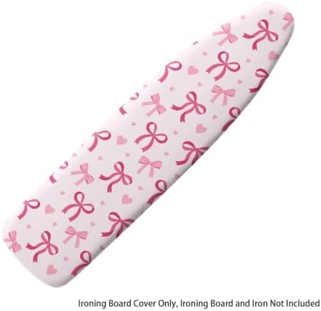 Pink Bow Heart Ironing Board Cover Standard Ironing Board Cover - Image 6