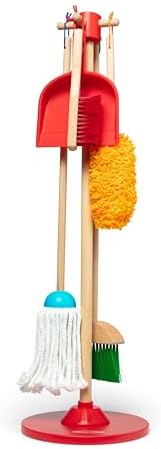 Melissa & Doug Dust Sweep Mop, 6-Pc. Toddler Cleaning Set by Unknown