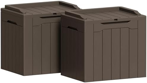 Greesum 31 Gallon Deck Box for Outside, All Weather Outdoor Storage Boxes for by BuynowfromGreesum