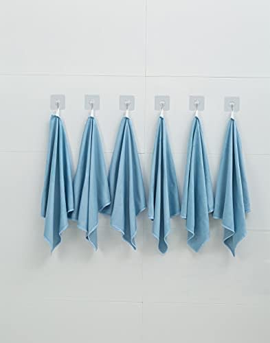 Puomue 12 Pack Microfiber Glass Cleaning Cloth, 12 Inch x 16 Inch, Lint Free - Image 6