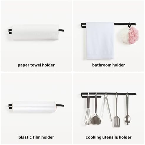 2 PCS Under Cabinet Paper Towel Holder - Image 6