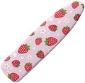 Pink Strawberry Ironing Board Cover Stain Resistant Polka Dot Daisy Iron Board by Daulesho