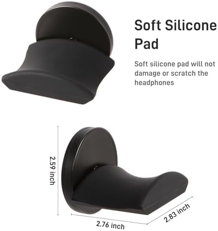 Magnetic Headphone Holder, Headset Hooks, Headphone Hanger - Image 2