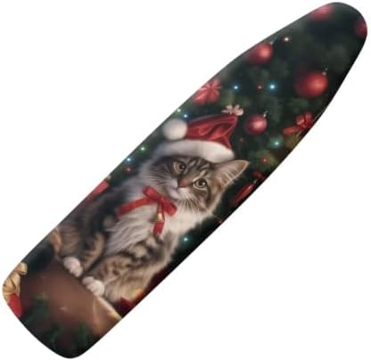 Flashideas Christmas Cat Ironing Board Cover and Pad Standard Size Ironing by Flashideas