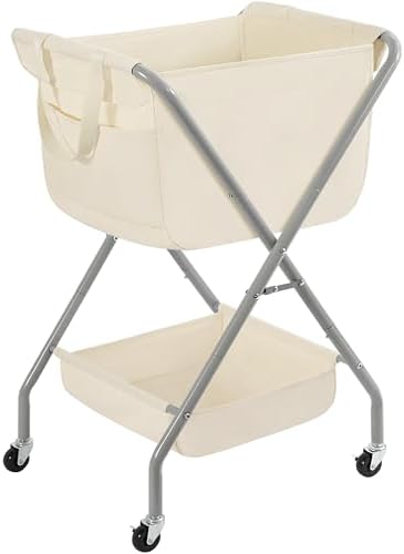 STORAGE MANIAC Collapsible Laundry Cart by STORAGEMANIAC