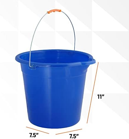 Superio 2.75 Gallon Plastic Mop Bucket - Image 3