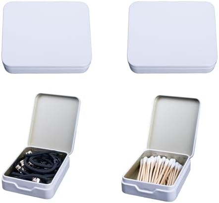 2Pcs Portable Travel Cotton Pad Holder, Bathroom Vanity Organizer by LIGHUFEIC