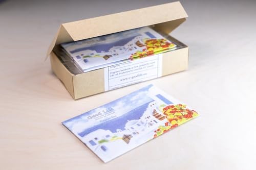 Good Life Aegean Sea Scented Sachets | Designed in New Zealand | 12 Sachets - Image 4