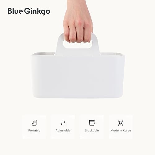 BLUE GINKGO Stackable Organizer Caddy, Made in Korea - Image 5