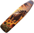 Sunflower Horse Ironing Board Cover Soft Fabric Cover Heat-Reflective Scorch by Darisoco