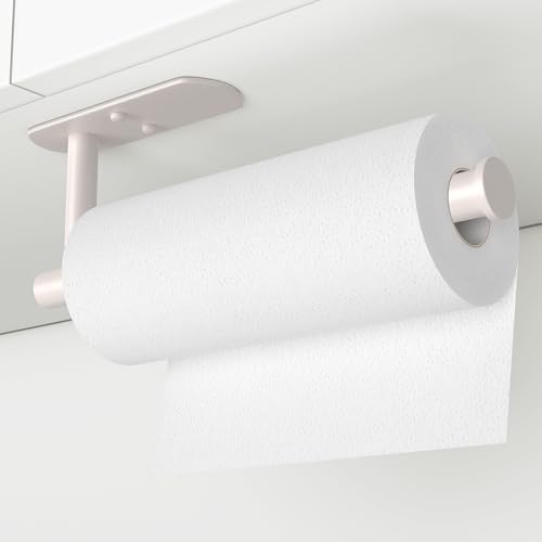 VAEHOLD Adhesive Paper Towel Holder Under Cabinet Wall Mount - Image 6