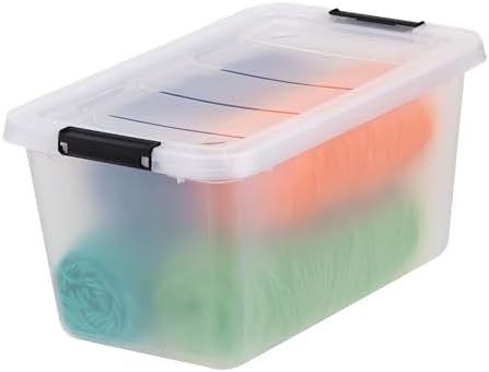 IRIS USA 6-Pack 13.5 Quart Clip Box - Image 7