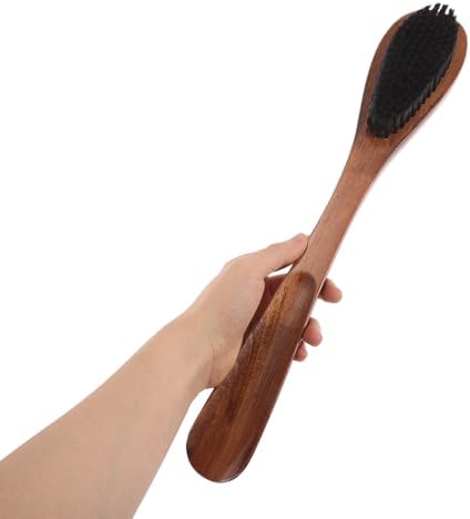 NOLITOY Wood Bristle Clothes Brush Suede Shoe Cleaner - Image 4