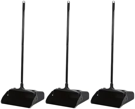3-Pack Commercial Upright Dust Pan by PrimeroBasics