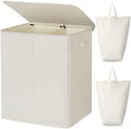 WOWLIVE 154L Double Laundry Hamper 2 Section by WOWLIVE