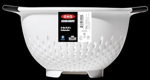 OXO Good Grips Plastic Strainer - 3 Qt Capacity - Image 5