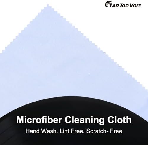 Record Cleaning Cloth, 6 Pack 12''x12'' Anti-Static Microfiber Towel by - Image 4