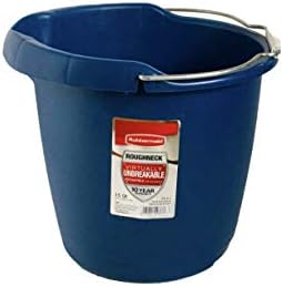 Rubbermaid Commercial Products 15QT Round Bucket, Comfortable/Durable Pour - Image 4