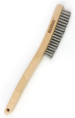 MAXMAN Wire Brush, Heavy Duty Rust Remover by MAXMAN