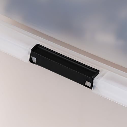 IRIS USA 4-Pack 55 Quart Clip Box - Image 5
