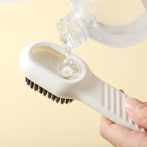 2 Pcs 2 in 1 Multifunction Cleaning Brush Shoe Laundry Brush, Scrub Brushes - Image 3