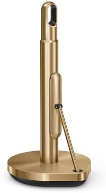 simplehuman Tension Arm Countertop Paper Towel Holder, Easy One-Handed Tear by Unknown