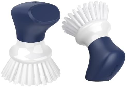 ROSEOK Dish Scrub Brush, Palm Brush, Kitchen Brush, Nylon Bristles by ROSEOK