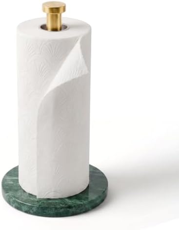 Marble Paper Towel Holder by WORHE