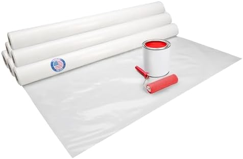 Plastic Sheeting 4 mil, Drop Cloth by IDLPackaging