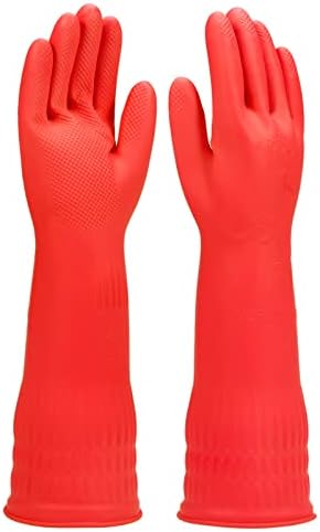 Rubber cleaning gloves 1 or 3 Pairs by IUCGE
